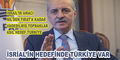 ASIL HEDEF TÜRKİYE ,İSRAİL'İN AMACI NİL'DEN FIRAT'A KADAR VADEDİLMİŞ  TOPRAKLAR 